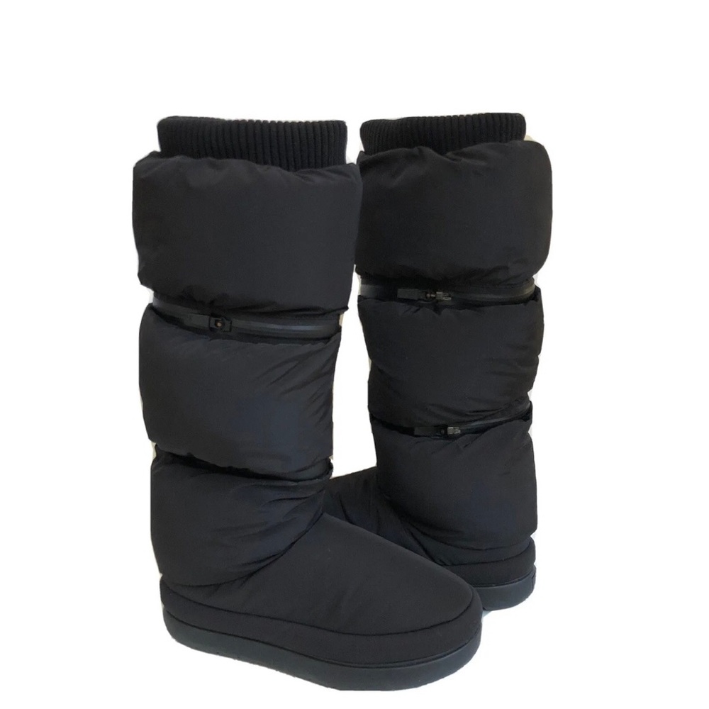UGG CLASSIC MAXI ULTRA TALL BLACK PULL ON PUFF BOOTS US 7 / EU 38 / UK 5